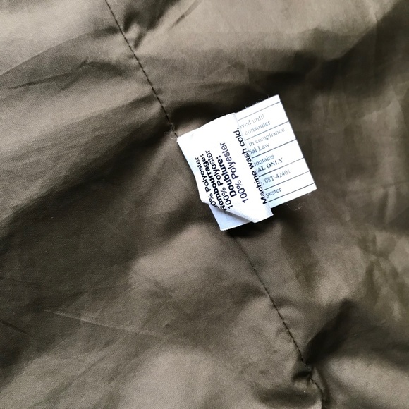 ' J CREW BROWN QUILTED JACKET COAT - Picture 8 of 12